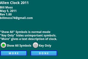Alien Clock screenshot 3