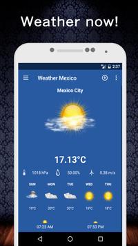 Mexico Weather - Temperature poster