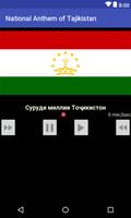 National Anthem of Tajikistan poster