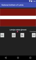 National Anthem of Latvia poster