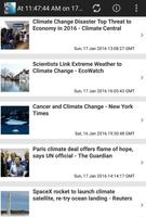 Climate Change News Affiche