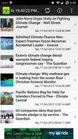 Climate Change News capture d'écran 1