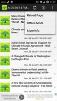 Climate Change News capture d'écran 2