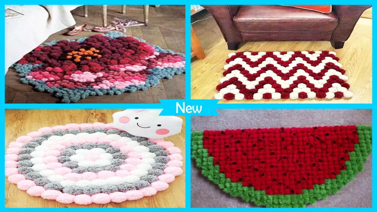 Cute Diy Yarn Pom Pom Rug For Android Apk Download Cute Diy Yarn Pom Pom Rug For Android Apk Download