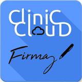 Clinic Cloud Firma ícone