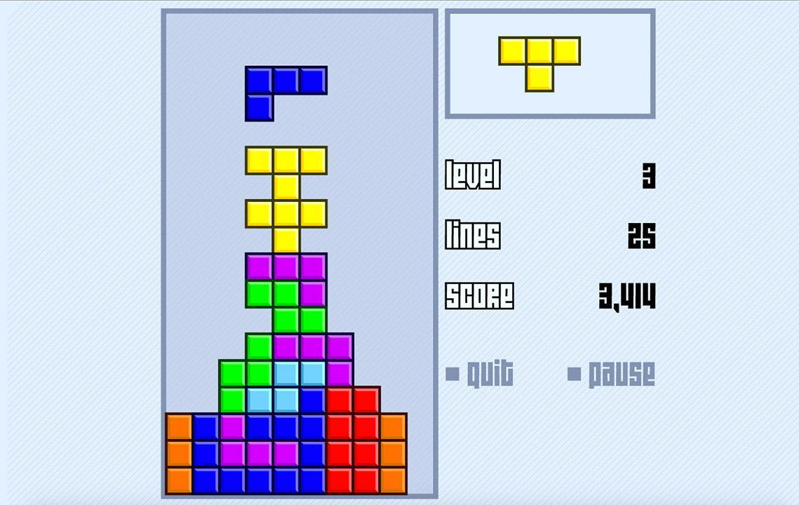 Игра тетрис классический на телефоне. Tetris Classic.