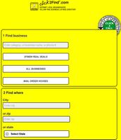 Click2Find Yellow Pages постер