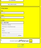 Click2Find Yellow Pages capture d'écran 1