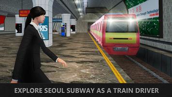 Seoul Subway Train Simulator Affiche