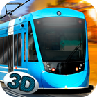 Speed Tram Driver Simulator 3D icône