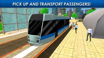 Speed Tram Driver Simulator 3D captura de pantalla 2
