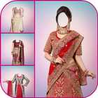 Lehenga Choli Photo Maker أيقونة