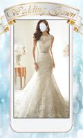 Wedding Gown Photo Montage Poster