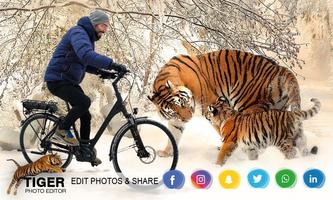Tiger Photo Editor Affiche