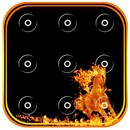 Fire Pattern Screen Lock APK