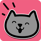 Kitten Sticker Clicker Evolve icon