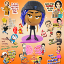 APK Emoji Holly Bolly Talking Stickers for Messengers