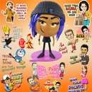 Emoji Holly Bolly Talking Stickers for Messengers APK