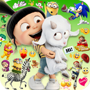 Emoji Awesome Talking Stickers for all Messengers APK
