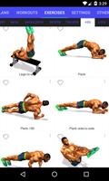 2 Schermata 3D Home Workout(pushups,squats