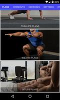 Poster 3D Home Workout(pushups,squats
