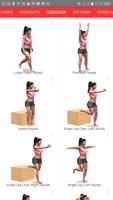 3D Squats Home Workout syot layar 1