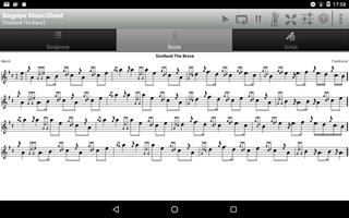 Bagpipe Musicsheet Screenshot 2