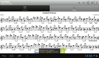 musicSheet (FREE) تصوير الشاشة 1