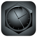 Smoked Glass Clock Live Wallpaper aplikacja