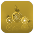 Orange Clock