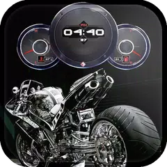 Superbike Clock Wallpaper HD APK download
