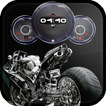 ”Superbike Clock Wallpaper HD