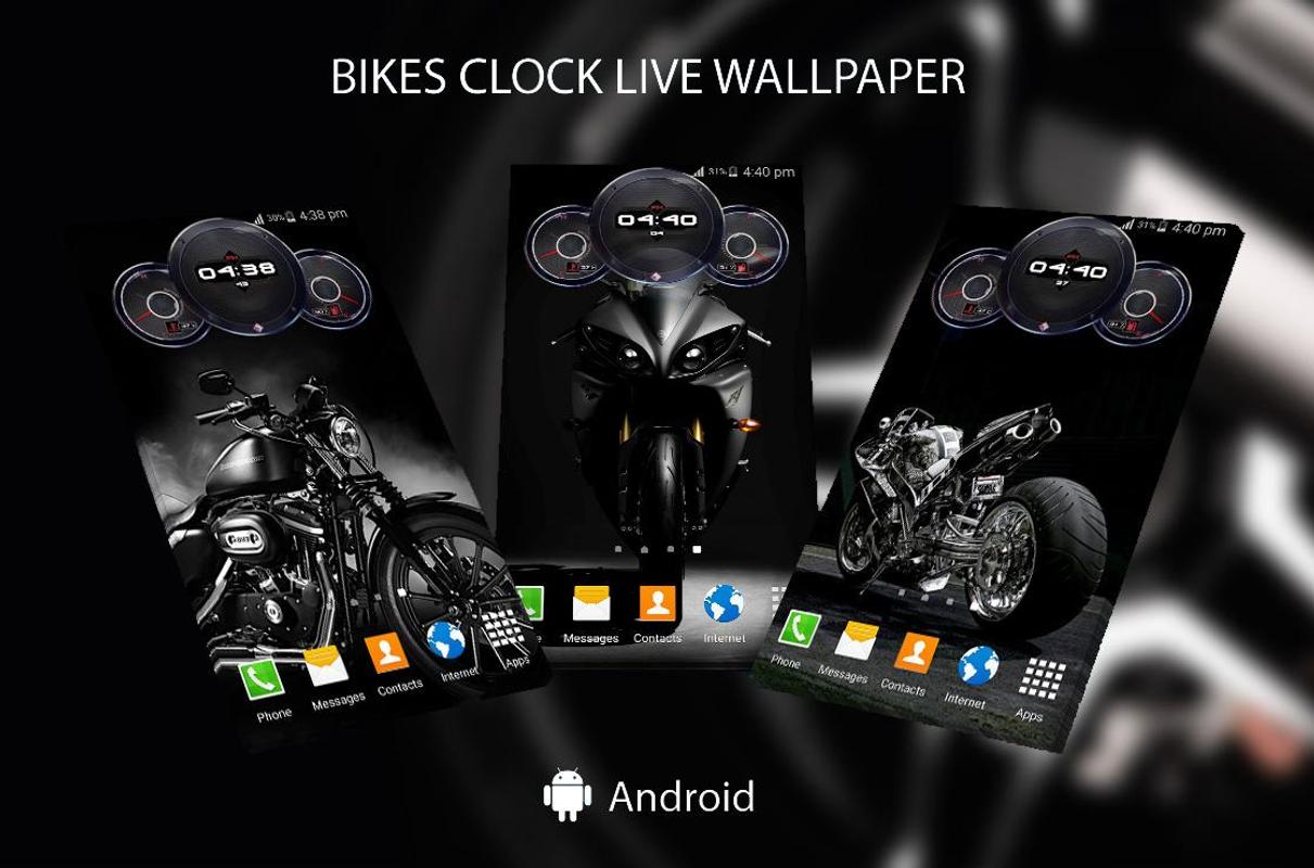 Clock Bike Wallpapers HD APK Download Gratis Personalisasi APL