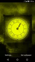 Super Clock Live WallPaper imagem de tela 1