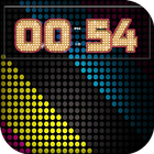LED Digital Theme Clock icône
