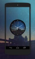 Night Clock Live Wallpaper Affiche