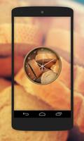 Bread Clock Live Wallpaper capture d'écran 2
