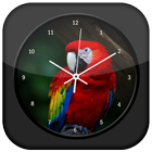 Perrot Clock Live Wallpaper icône