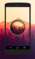 Nature Paint Clock Live Wallpaper 截圖 3