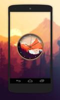 Nature Paint Clock Live Wallpaper पोस्टर