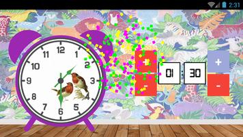 Pennywise Clock for Kids Cartaz