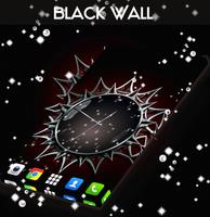 Black Wall Clock screenshot 1