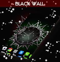 Black Wall Clock screenshot 2