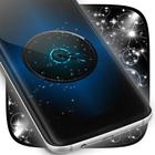 Night Clock Live Wallpaper أيقونة