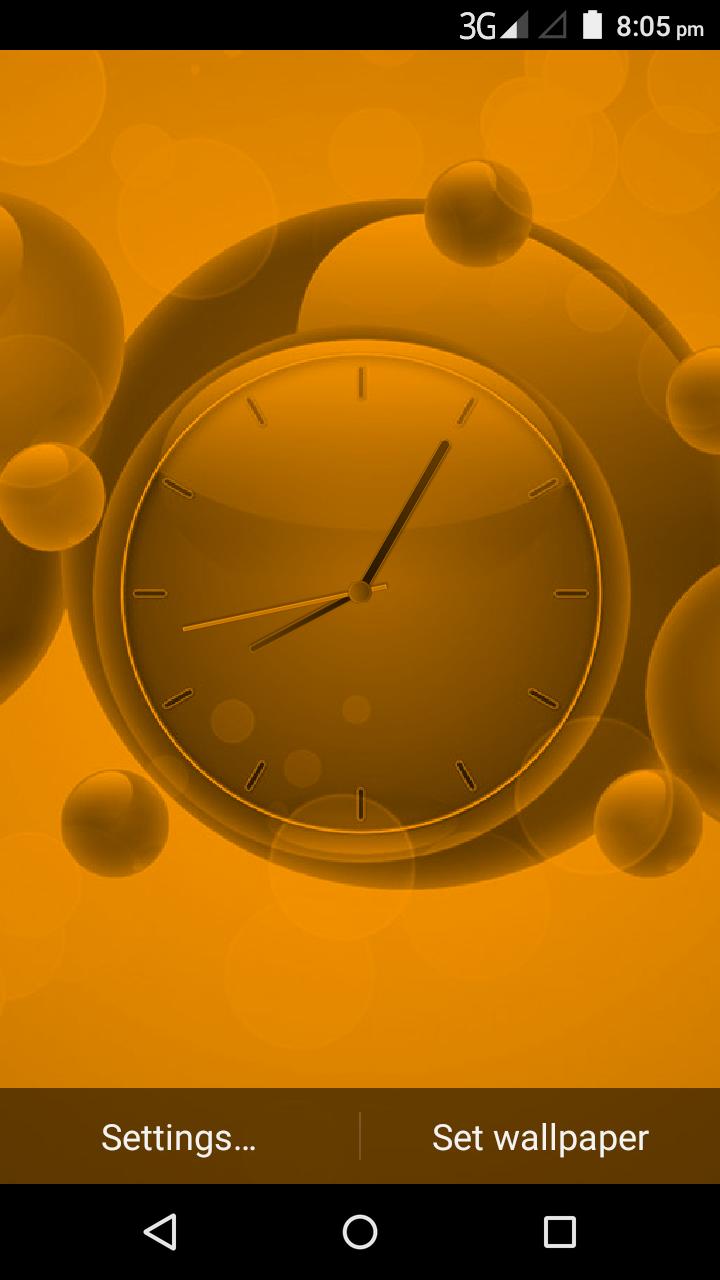 WP Clock: Un Funcional y bien Diseñado Live Wallpaper para Android