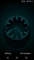 Black Clock Live Wallpaper screenshot 3