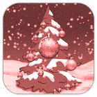 ikon Christmas Tree Clock Live Wallpaper