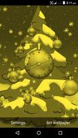 Christmas Tree Clock Live Wallpaper screenshot 2