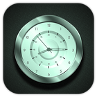 Clock With Second Clock Live WallPaper icône