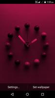 Colorful Clock Live WallPaper Plakat